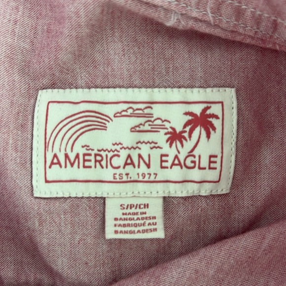 AMERICAN EAGLE Button Up Shirt - Picture 3 of 4